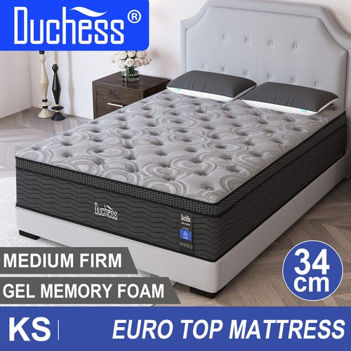 Duchess Mattress Queen Double King Single Bed Pocket Spring Gel Memory Foam - Picture 24 of 27