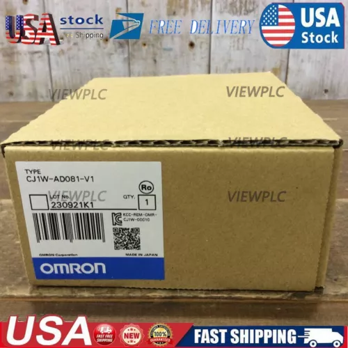 Omron CJ1W-AD081-V1 Analog Input Units PLC Module 1PCS Brand New In Box