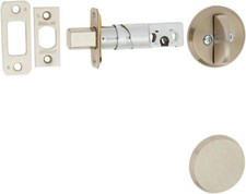  Lot of 6 Schlage B81 619 One-Sided Deadbolt with Exterior Plate In Satin Nickel