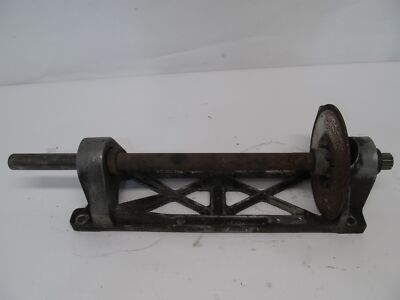 1974 Ski Doo tnt 440 Getriebe Vorgelegewelle Mit Halterung Bremsscheiben Rotor