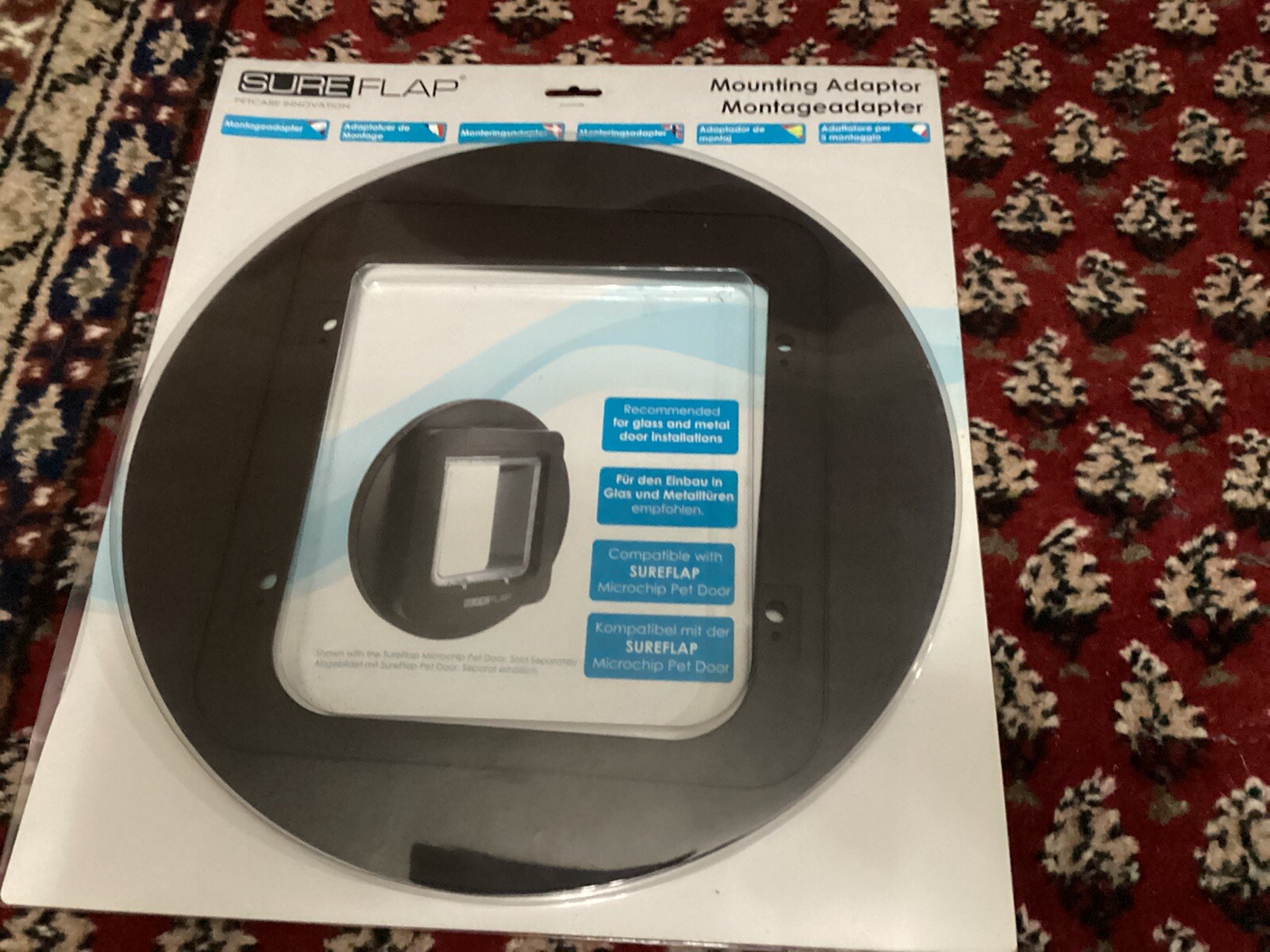 SureFlap Cat Flap Mounting Adaptor White for sale online eBay