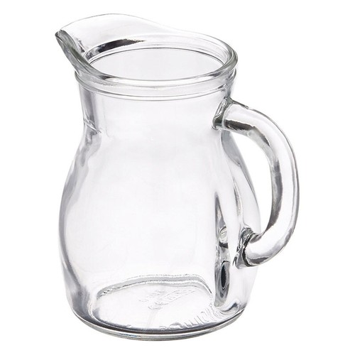 Caraffa Decanter Bormioli Bistrot - Da 1/2 Litro, In Vetro Cristallino, Per Vino E Acqua