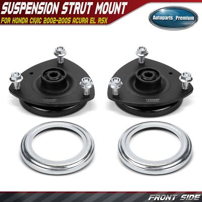 2x Front Suspension Strut Mount for Honda Civic 2002-2005 Acura EL 2002 2003 RSX