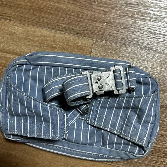 Porter Stripe Blue Shoulder Bag Japan Purchase