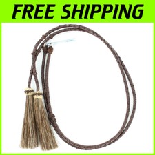 Western Braided Leather Stampede String with ...