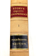 Storys Equity Jurisprudence 14th Edition 1918 By Joseph Story Supreme Court