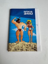 Original Anleitung zu Nokia 3410 Handy Bedien...