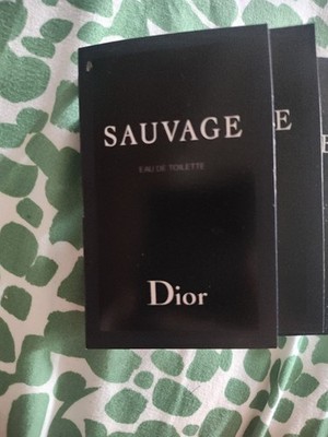 Dior Sauvage Eau de Toilette Spray, 0.03 oz (1ml) Set For 4