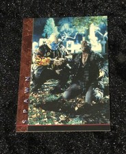 Inkworks Spawn Movie Card #13 ~ 1997~ Todd McFarlane ~ The Grave of Al Simmons