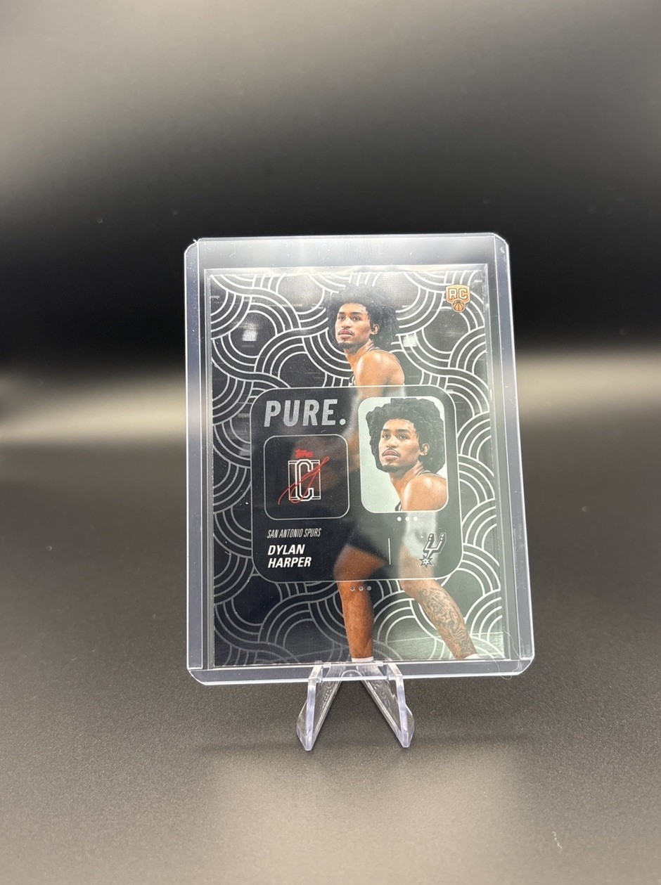 2025-26 Topps Signature Class PURE #PU-17 Dylan Harper (RC) San Antonio Spurs