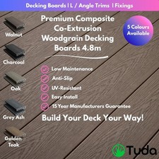 Create your own 4.8M Co-Extrusion Composite Decking – Boards & L Trims