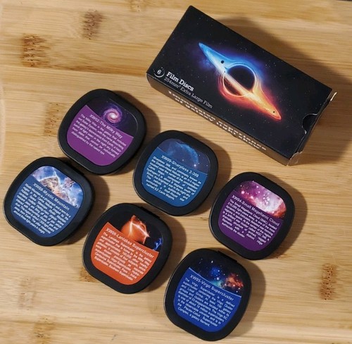 Set of 6 Galaxy Projector Discs– for Samosvit Home Planetarium Galaxy Projector - Picture 2 of 12