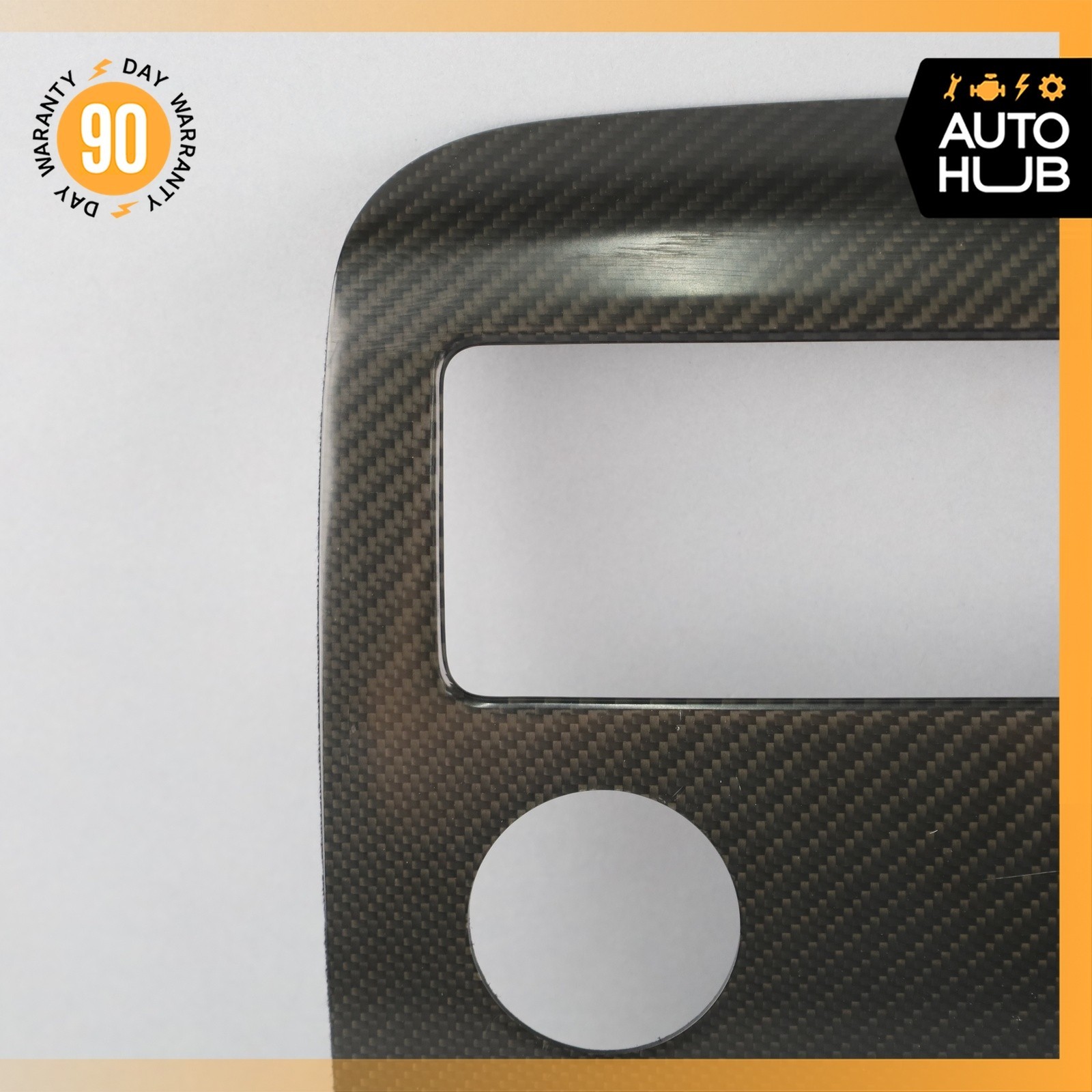 03-17 Bentley Continental GT Coupe Overhead Dome Light Trim Carbon OEM 30k