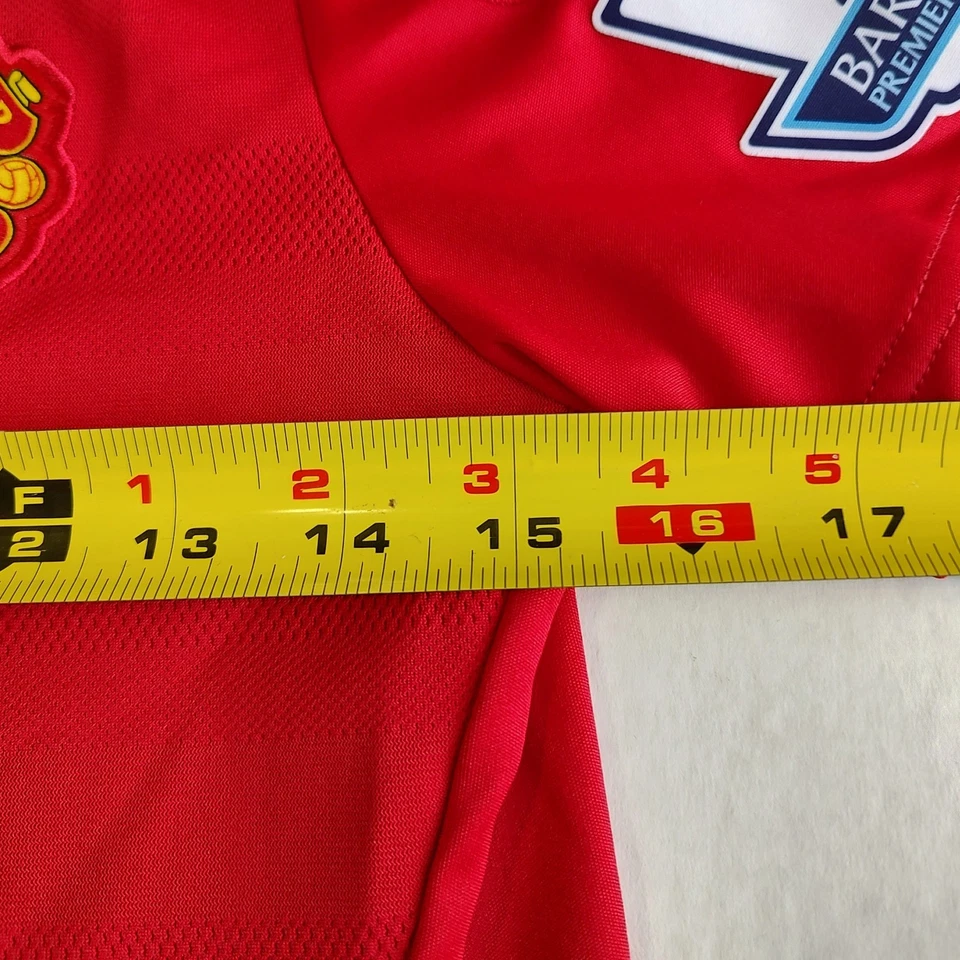 Camiseta Adidas Manchester United Rooney JUVENTUD M Roja Premier League 2015 ClimaCool Foto 4 de 4