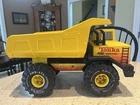Vintage Tonka Turbo-Diesel Dump Truck XMB-975 Yellow Steel 1980s USA