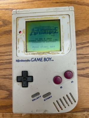 Nintendo GameBoy Launch Edition Handheld System Grey Works Tested Read Please!