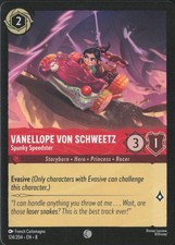 Disney Lorcana Reign of Jafar 124/204 - Vanellope Von Schweetz Speedster NM Reg