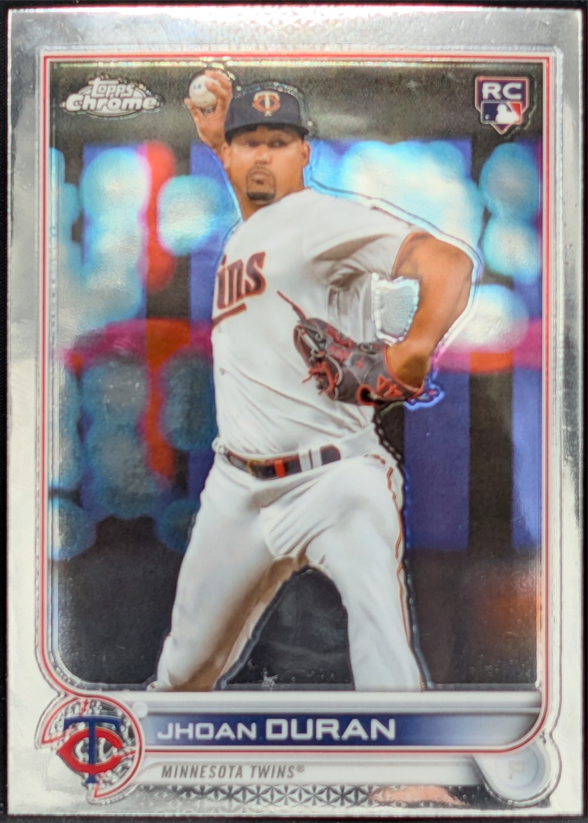 2022 Topps Chrome Update #USC34 Jhoan Duran Minnesota Twins RC
