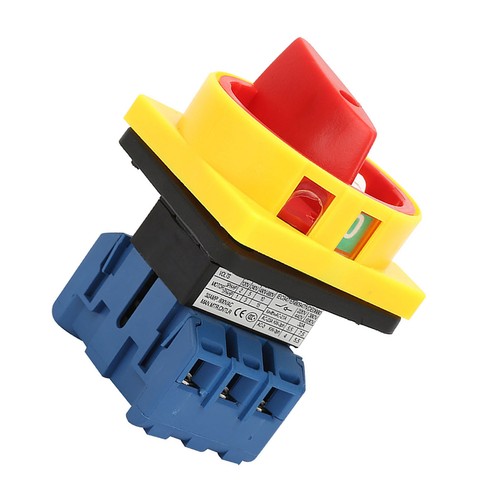 25A/32A Load Circuit Breaker Switch 3-Pole 2-Position Cam Power Switch✈ - Picture 12 of 22