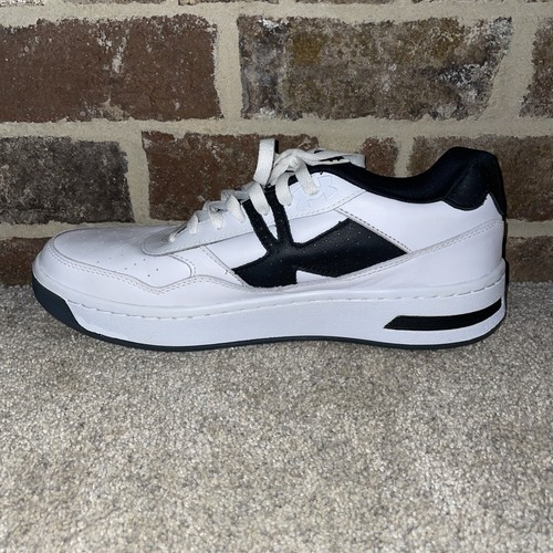 Under Armour Court 96 Herren Laufschuhe weiß mit schwarzem Logo 3028633-101 - Bild 8 von 11