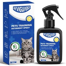 Natural Ingredients Cat Deterrent Spray for Indoor and Outdoor, 200ml / 6.76 ...