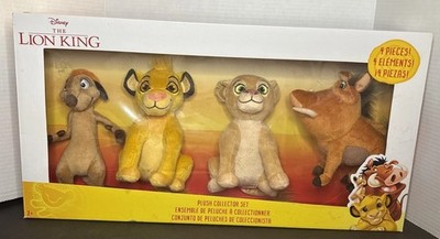 Authentic Disney LION KING SIMBA, NALA, TIMON & PUMBAA Plush Stuffed Animals 8 