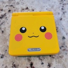 Nintendo Game Boy Advance SP Pikachu Shell.