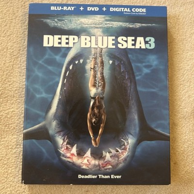 Deep Blue Sea 3 Blu-ray 2020 Tania Raymonde Shark Thriller Horror