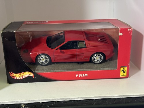 Hot Wheels Ferrari F512 M Passione Shell promo 1/24 new in box READ - Picture 2 of 8