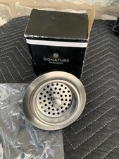 Signature Hardware SH171ZSS Basket Strainer 4 Kitchen Sink Stainless Steel NIB