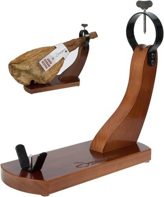 Holz Serrano Schinken Ständer Halter Jamon Display Board Küche Geschenk