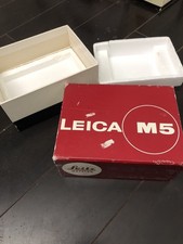 Leica M5 box only for Leica M 5 Series camera presentation Box