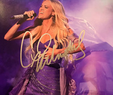 CARRIE UNDERWOOD Signed 8x10" Authentic Autograph w/COA (Smudge = REDUCED $$)