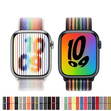 For Apple Watch Ultra 2 10 9 8 7 6 5 4 SE Wearable Sport Nylon Band Strap