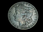 Raw 1881 Morgan Silver Dollar - Philadelphia - Authentic