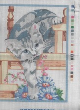 Playful Kitten Cross Stitch Kit
