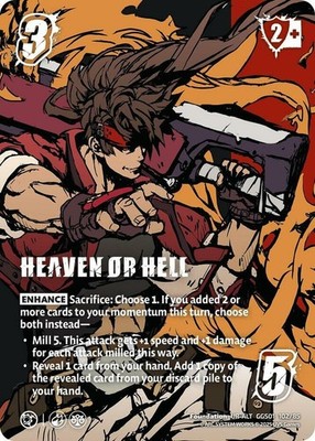 1X-HEAVEN OR HELL (Alternate Art) - Foil-GGS01: Guilty Gear -Strive--Universus