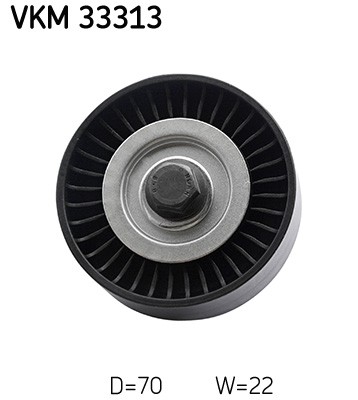 SKF VKM 33313 Kit De Galet Tendeur Multi-V - Qualité Premium Pour Réparation Automobile Durable
