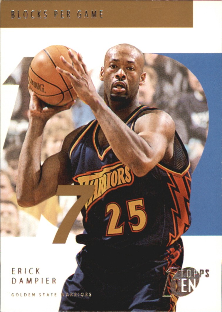 2002-03 Topps Ten Parallel #47 Erick Dampier - BSK