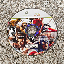 Marvel: Ultimate Alliance for Xbox 360 Disc Only - Tested