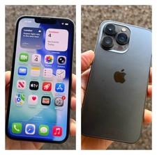 Apple iPhone 13 Pro Graphite *Huge 512GB Memory* Unlocked 100% Battery Health.