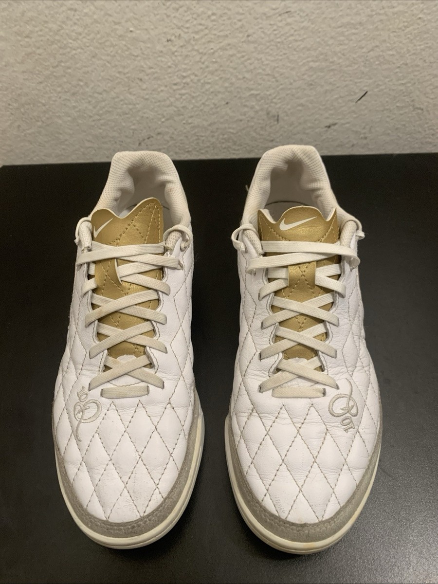 Nike Tiempo Legend 7 Academy Ronaldinho Indoor Soccer Shoes White