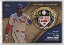 2023 Topps Series 2 Gold 58/75 Ryan Howard #CA-RH Patch 6j0