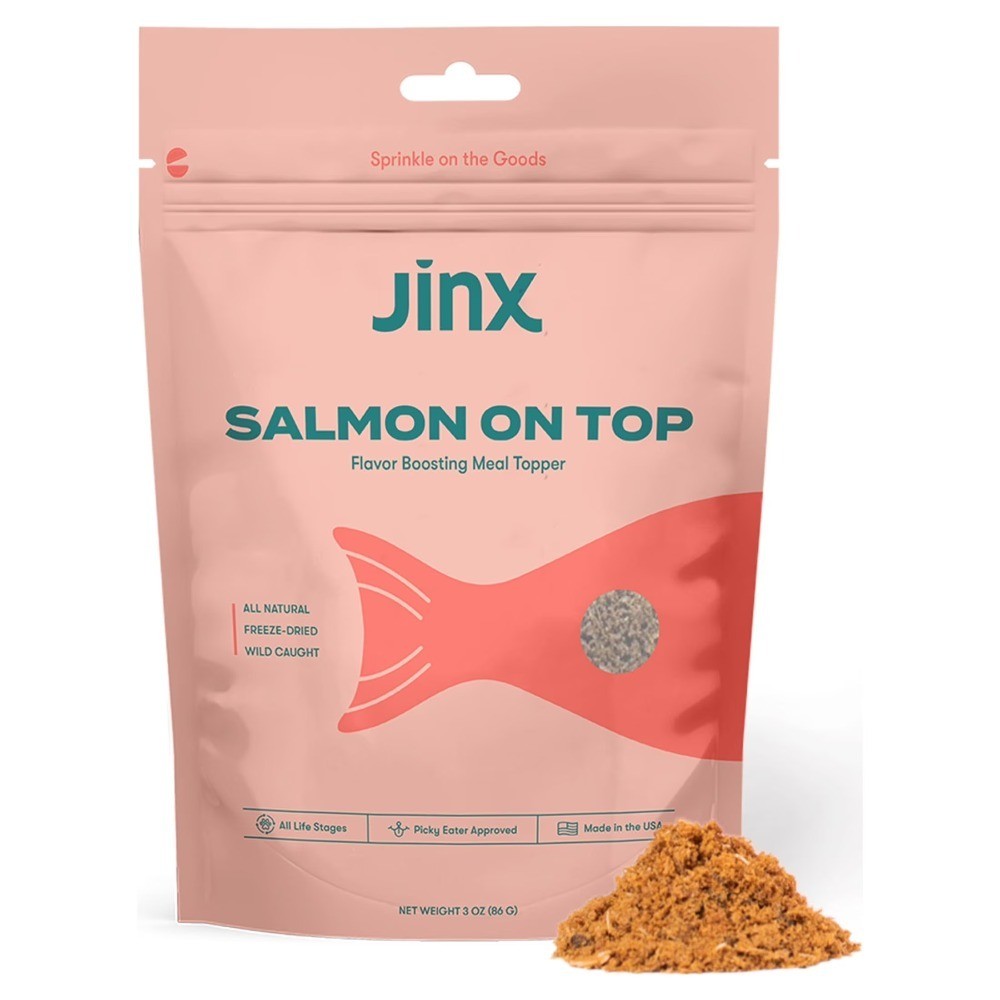 Freeze-Dried Salmon Meal Topper for Dogs All Natural Flavor Booster Dry Food