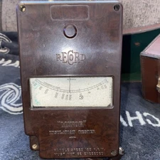 Record "Minor" Insulation Tester with leather box