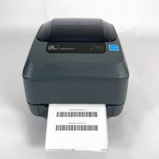 Zebra GX430T Thermal Transfer Barcode Label Printer USB Serial 300dpi FAST SHIP
