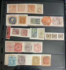 RARE 1800s Stamps of Great Britain-"Bill, Customs, Consular, Telegraph, more