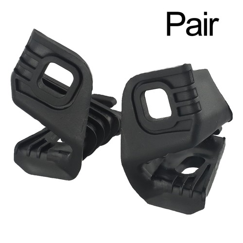 Brand New Headlight Brackets Clip 51647285597/598 Black Direct Replacement - Picture 5 of 12