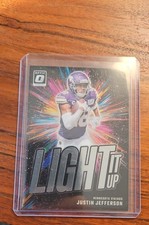2024 Panini Donruss Optic - Light It Up Justin Jefferson #14 🔥 🔥 
