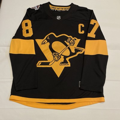 Fanatics Sidney Crosby Pittsburgh Penguins 2019 Stadium Series Jersey Black  M